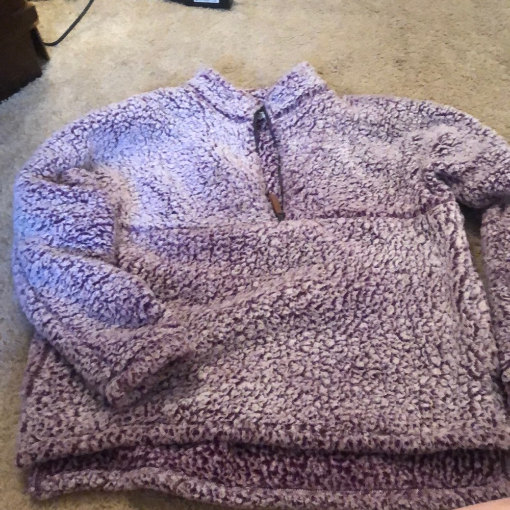 Fluffy pull over